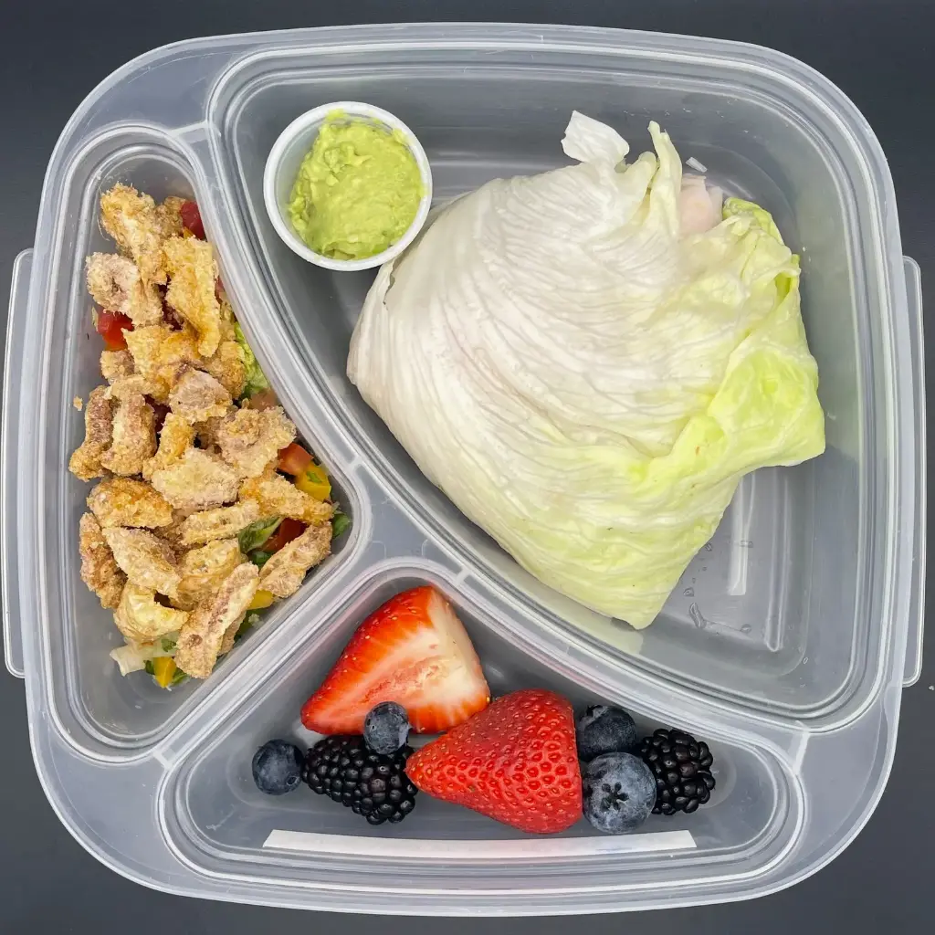 Low Carb | Lunes | Cena | Sandwich de lechuga
