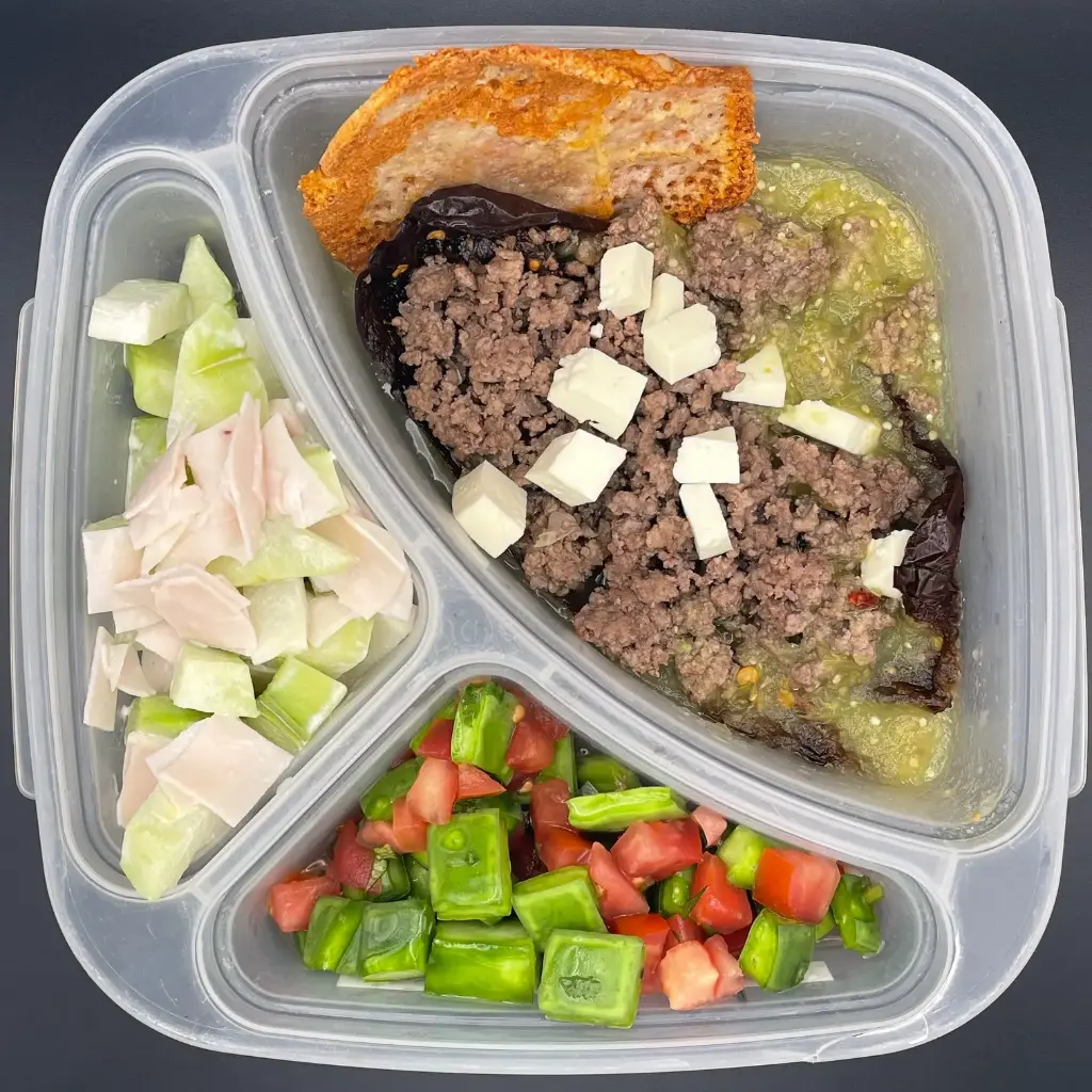 Low Carb | Martes | Desayuno | Chiles queretanos LC