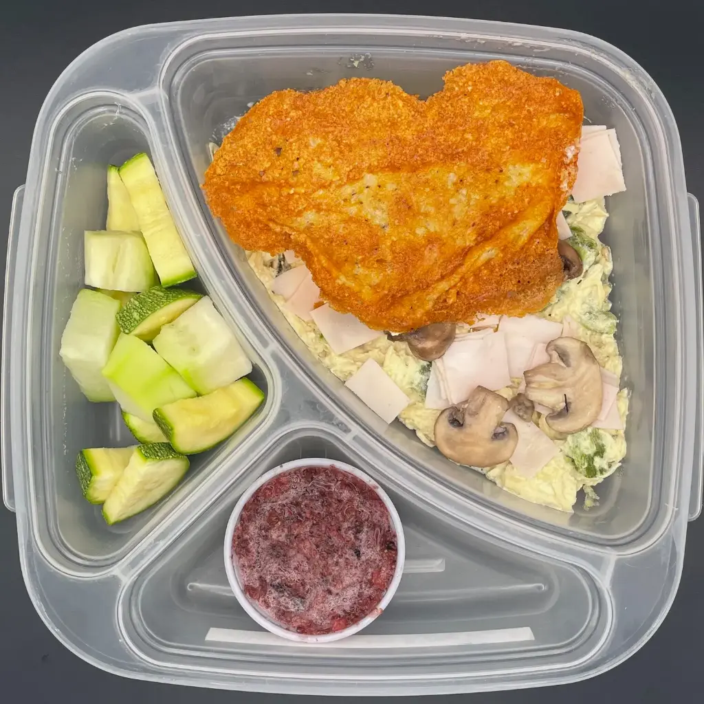 Low Carb | Lunes | Cena | Pollo y rajas con crema LC