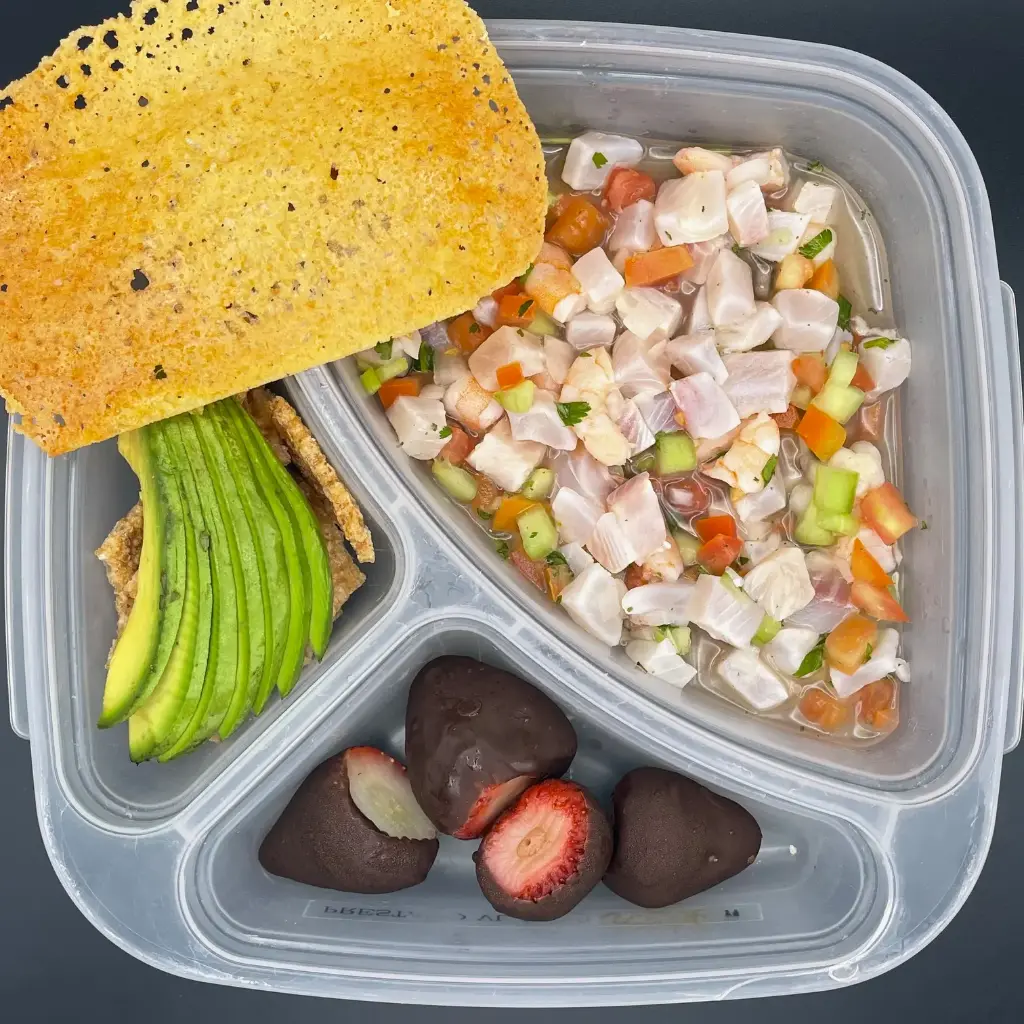 Low Carb | Viernes | Comida | Ceviche de pescado LC*