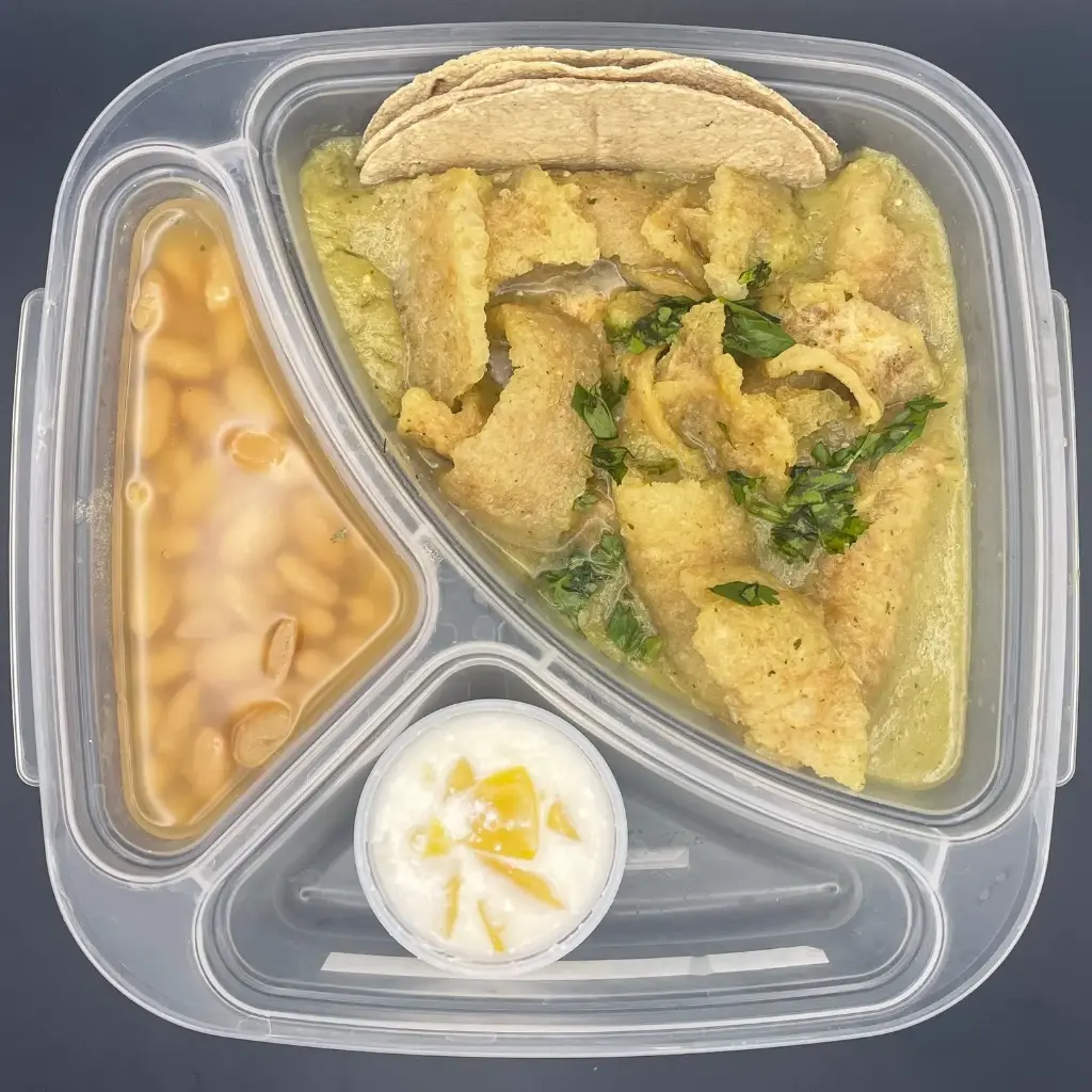 Saludable | Jueves | Comida | Chicharrón guisado