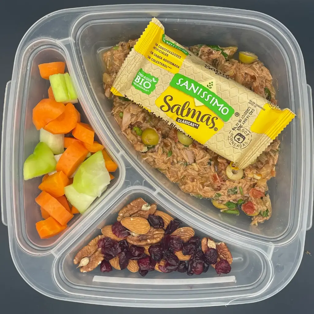 Saludable | Lunes | Cena | Atún a la vizcaína