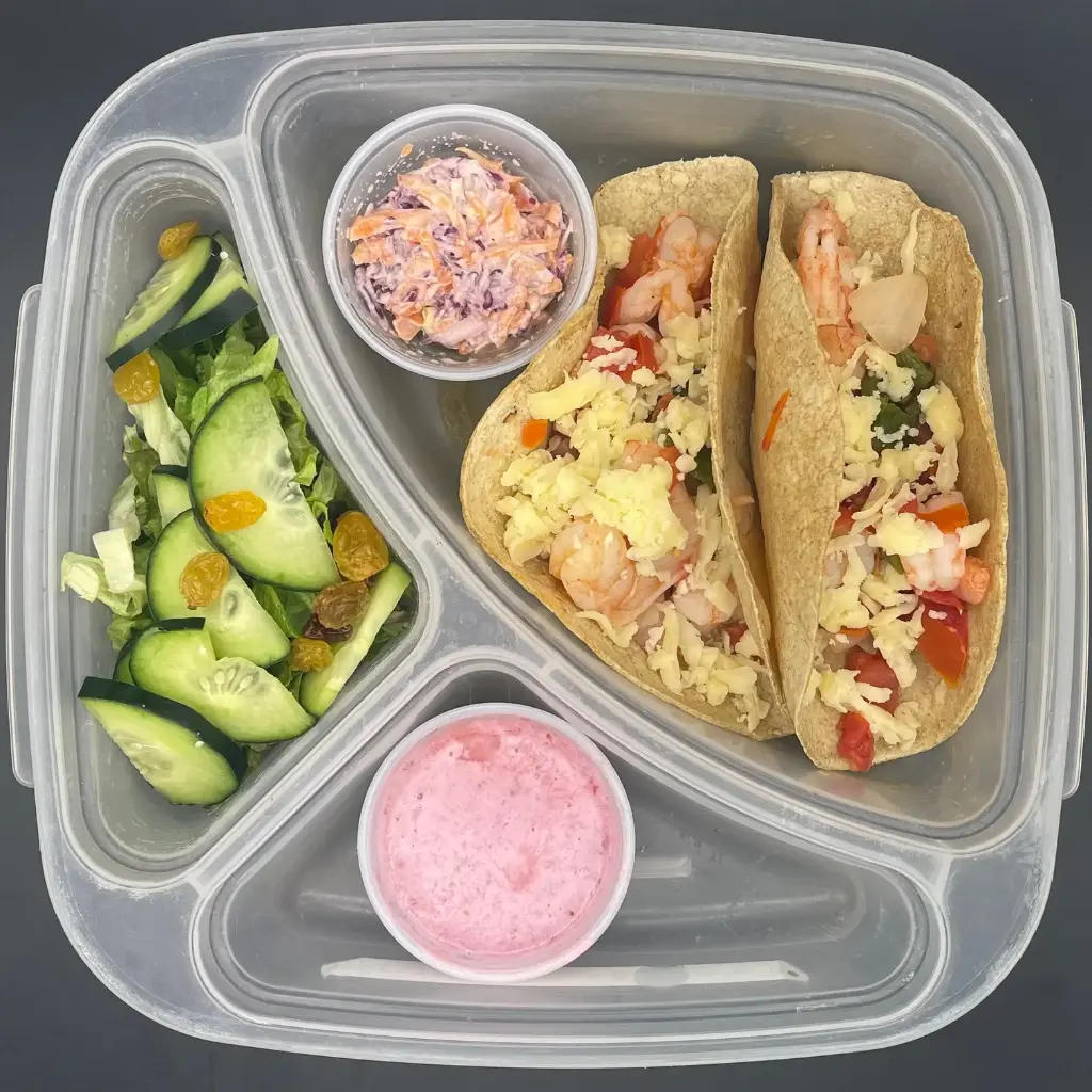 Saludable | Miércoles | Comida | Tacos gobernador