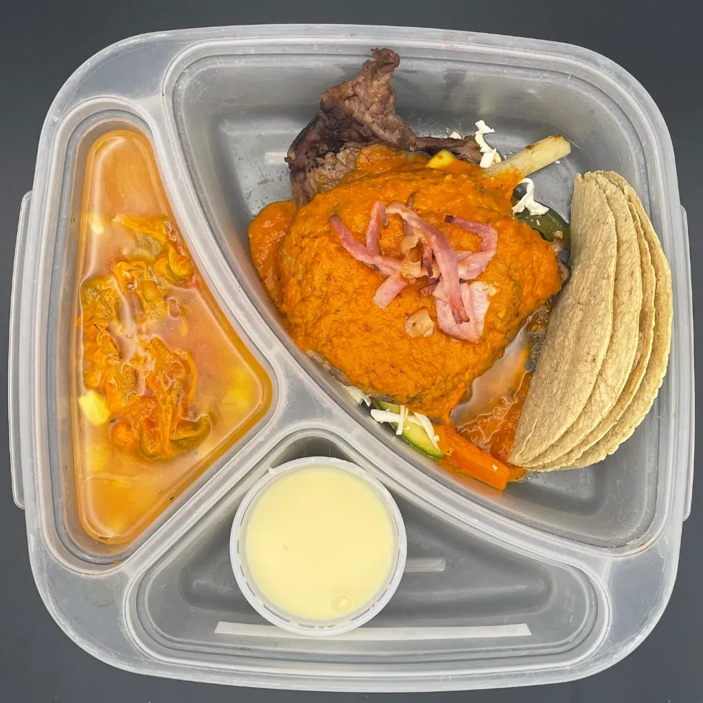 Saludable | Jueves | Comida | Bistec relleno de verduras
