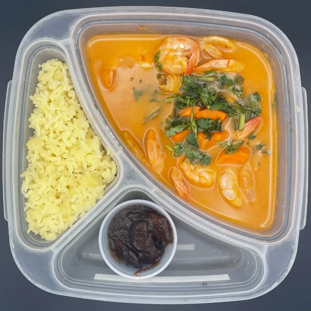 Saludable | Martes | Comida | Caldo de camarón