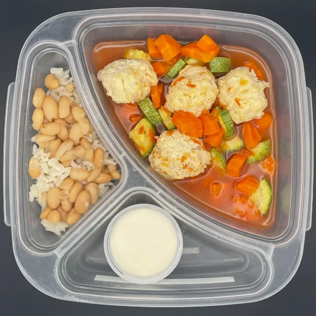 Saludable | Miércoles | Comida | Albóndigas de pollo