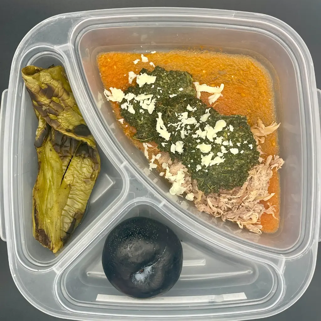 Saludable | Jueves | Desayuno | Tortitas de huauzontle c/cerdo
