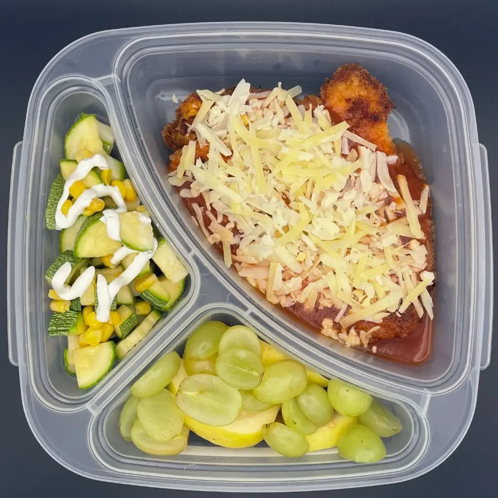 Saludable | Jueves | Comida | Pollo a la parmesana