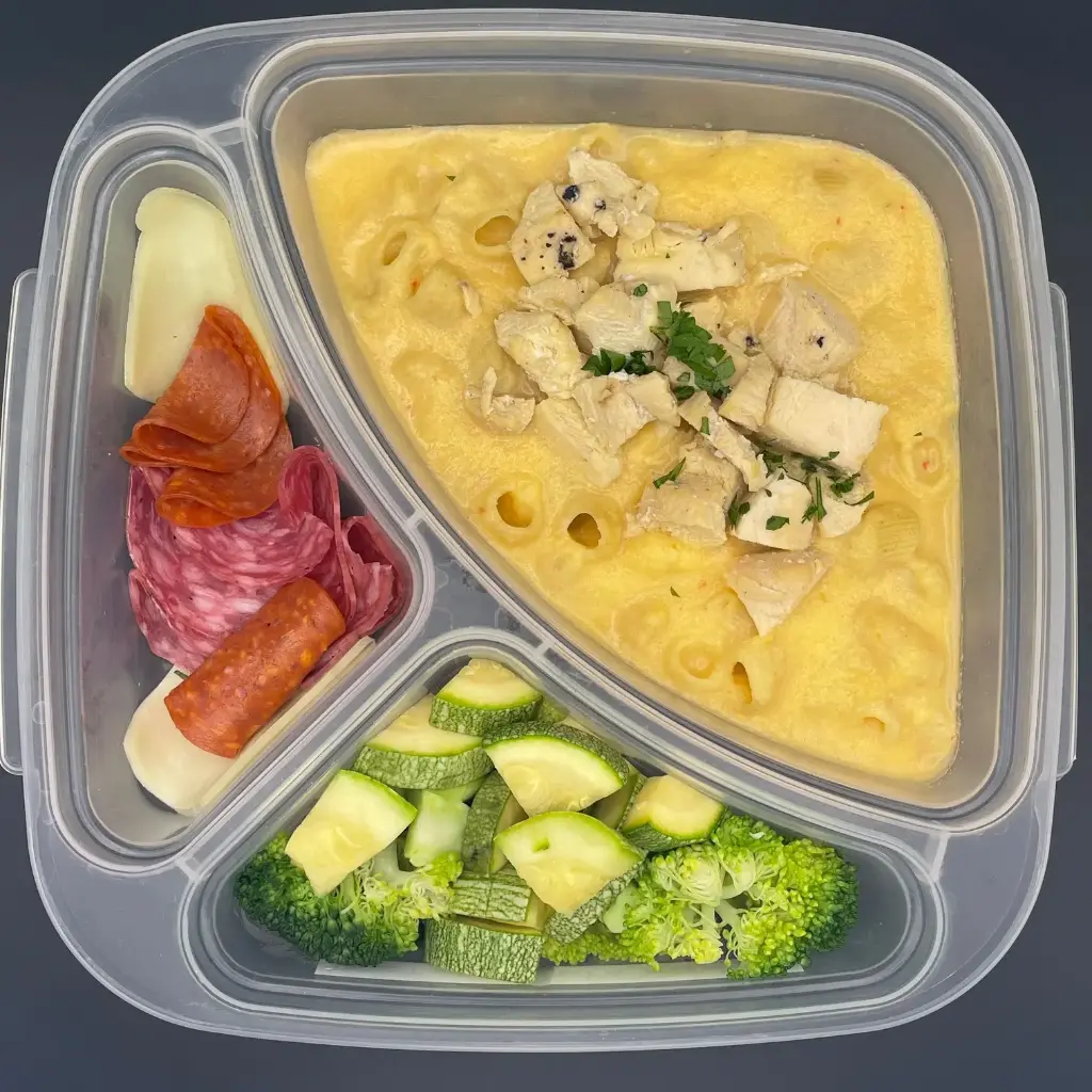 Saludable | Lunes | Desayuno | Macarrones con queso