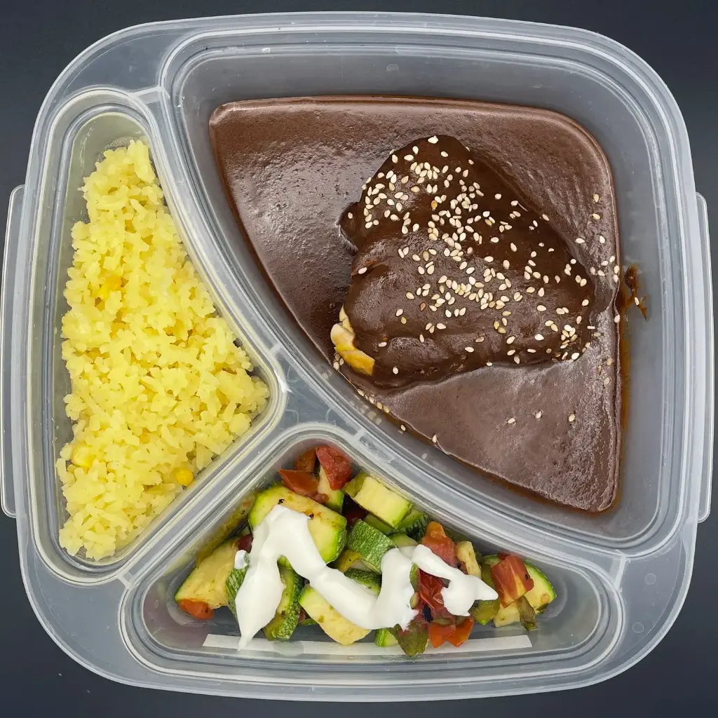Saludable | Martes | Comida | Mole negro