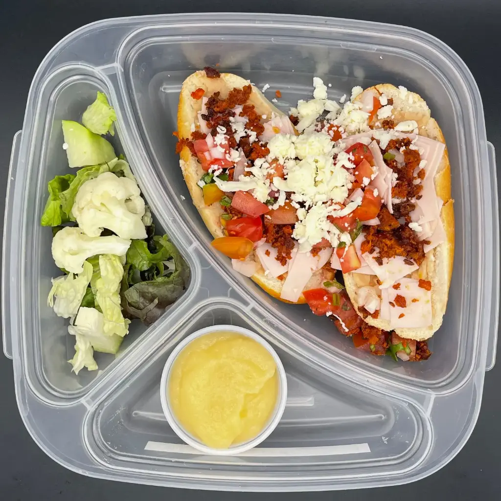 Saludable | Miércoles | Desayuno | Molletes