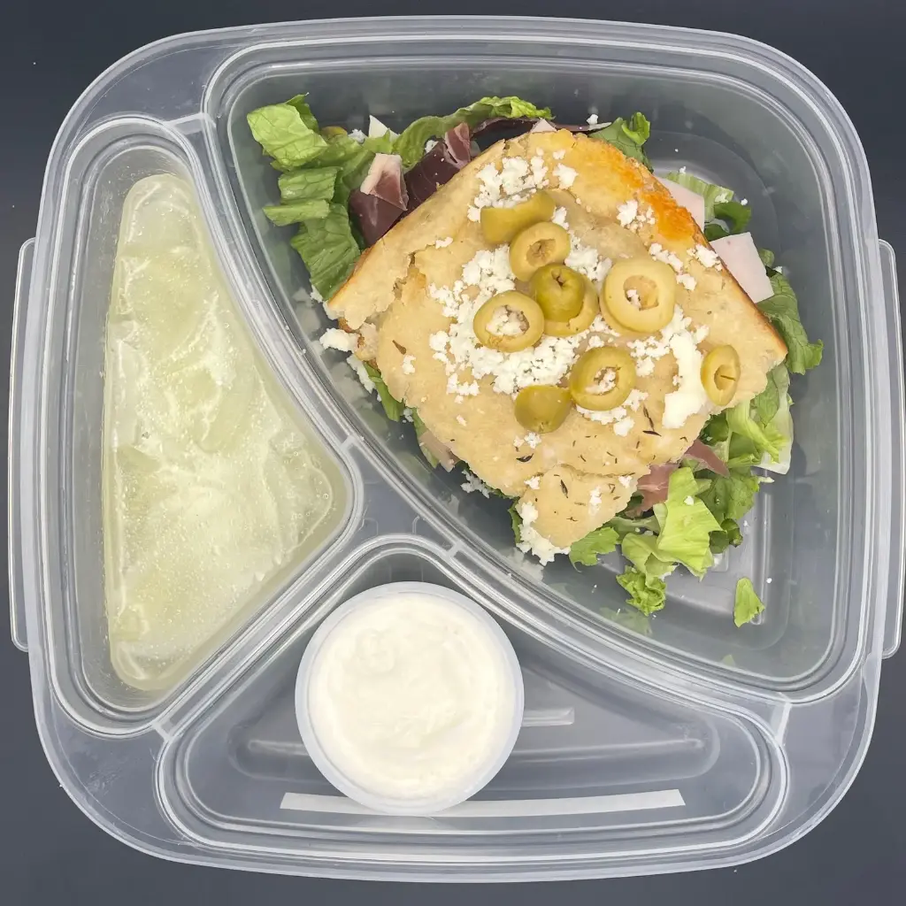 Saludable | Viernes | Desayuno | Focaccia