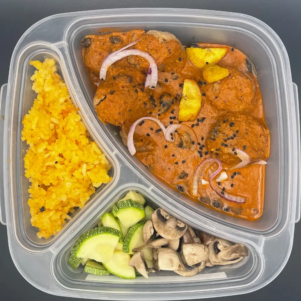 Veggie | Martes | Comida | Mancha manteles veggie