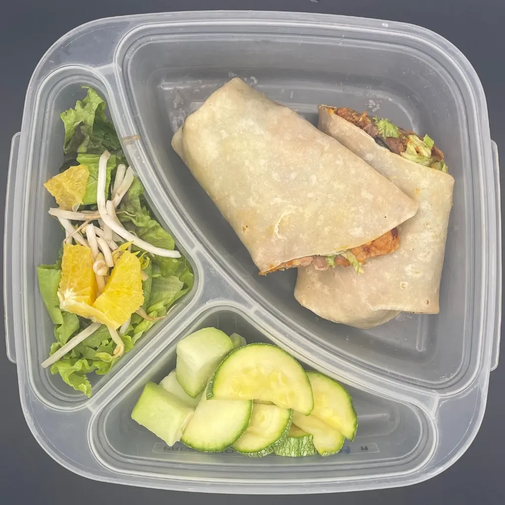 Veggie | Jueves | Comida | Burrito vegano