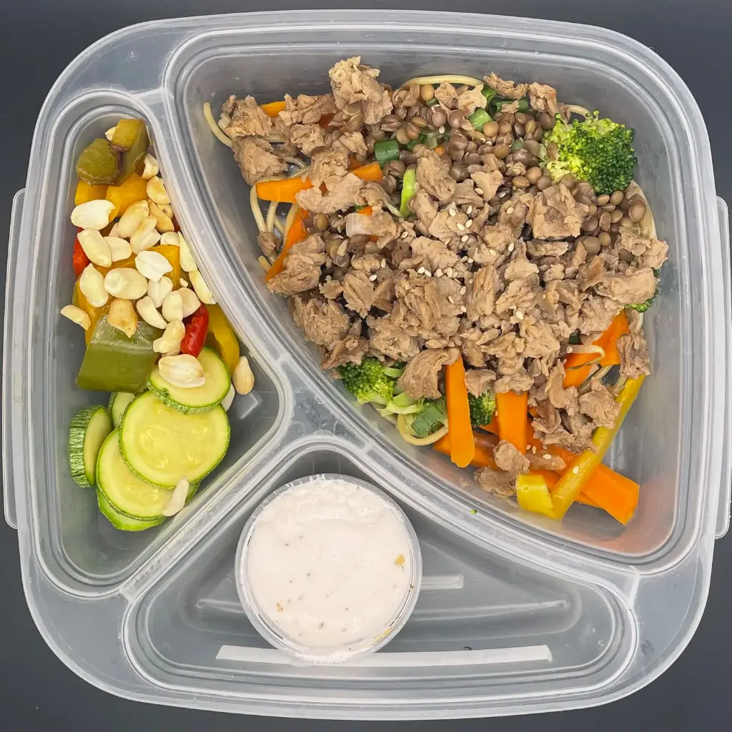 Veggie | Martes | Comida | Chow mein vegano