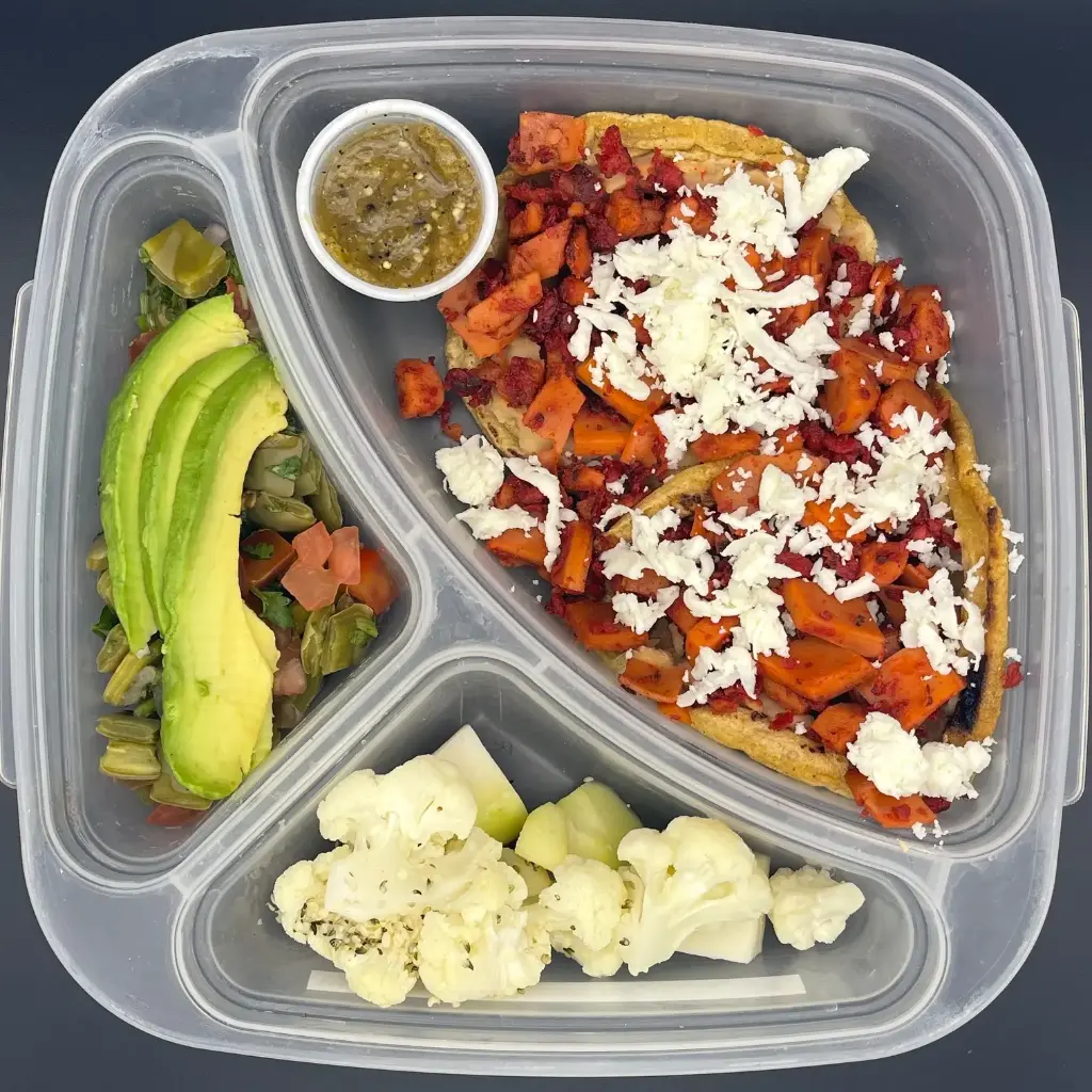 Veggie | Jueves | Desayuno | Sopes veggie