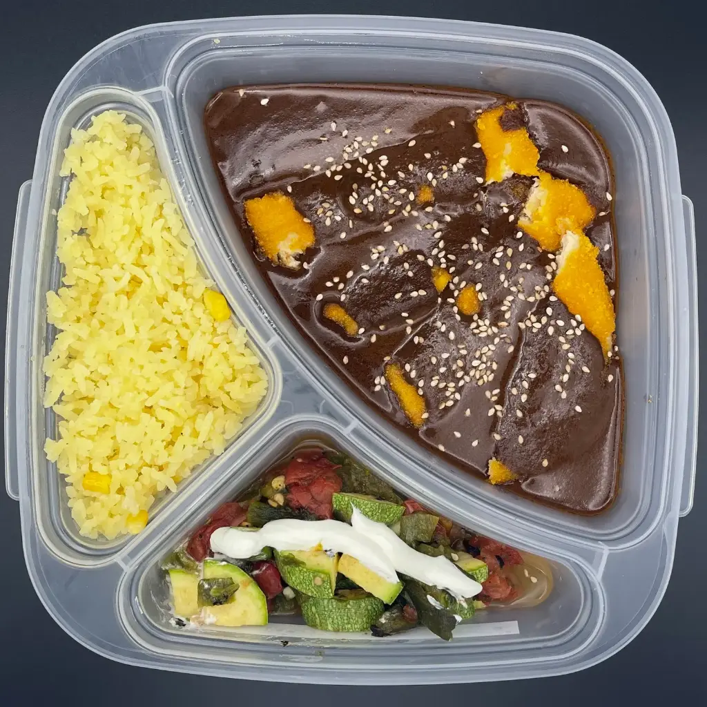 Veggie | Martes | Comida | Mole negro veggie