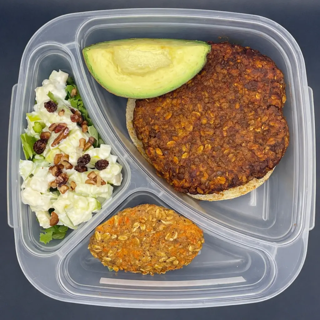 Veggie | Miércoles | Desayuno | Medallón veggie al carbón