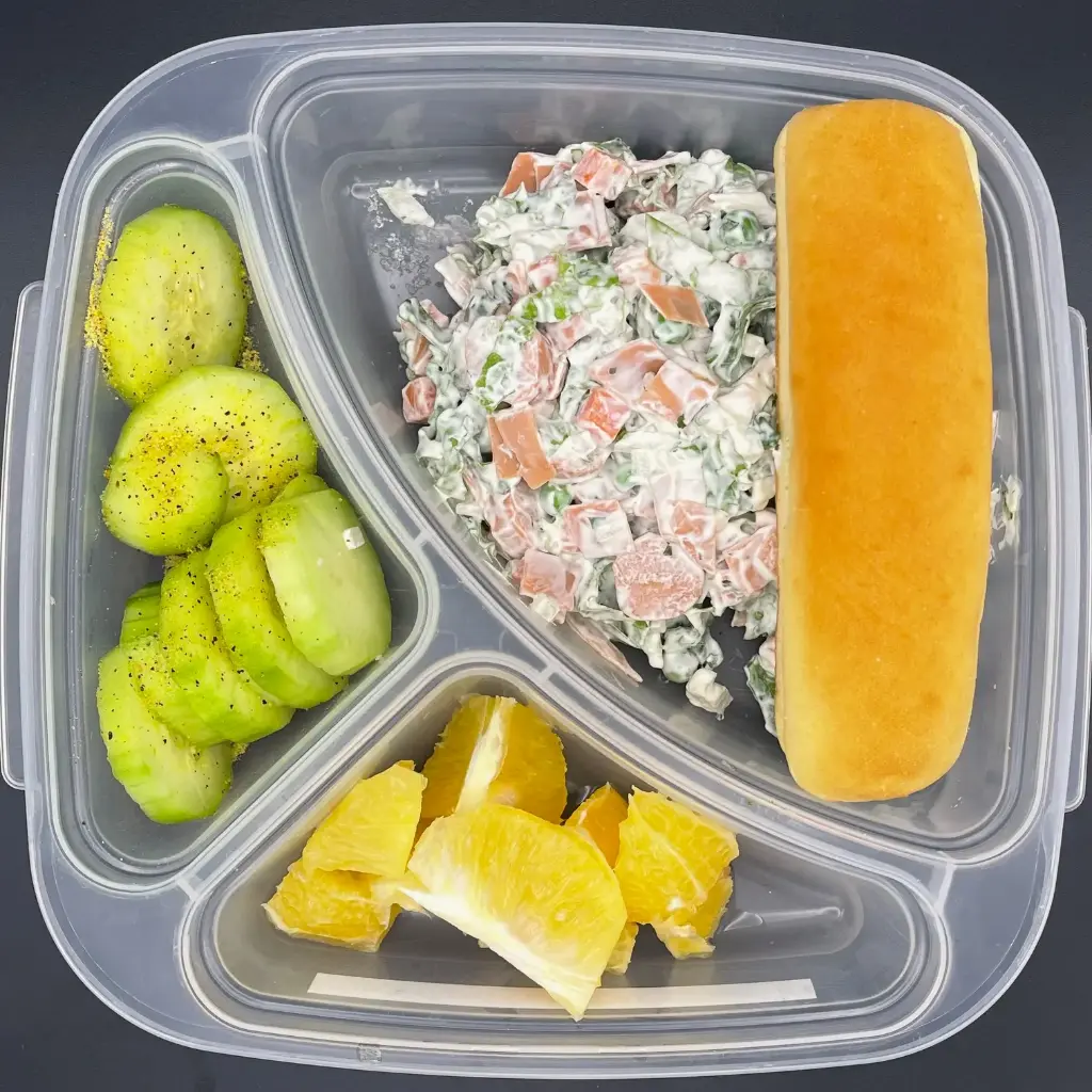 Veggie | Lunes | Cena | Hotdog de ens. Veggie