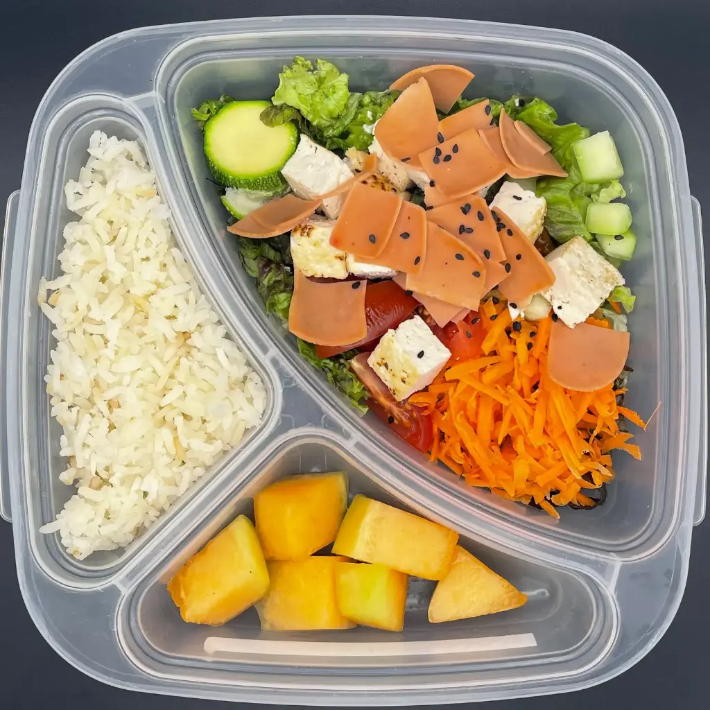 Veggie | Miércoles | Cena | Ensalada de tofu