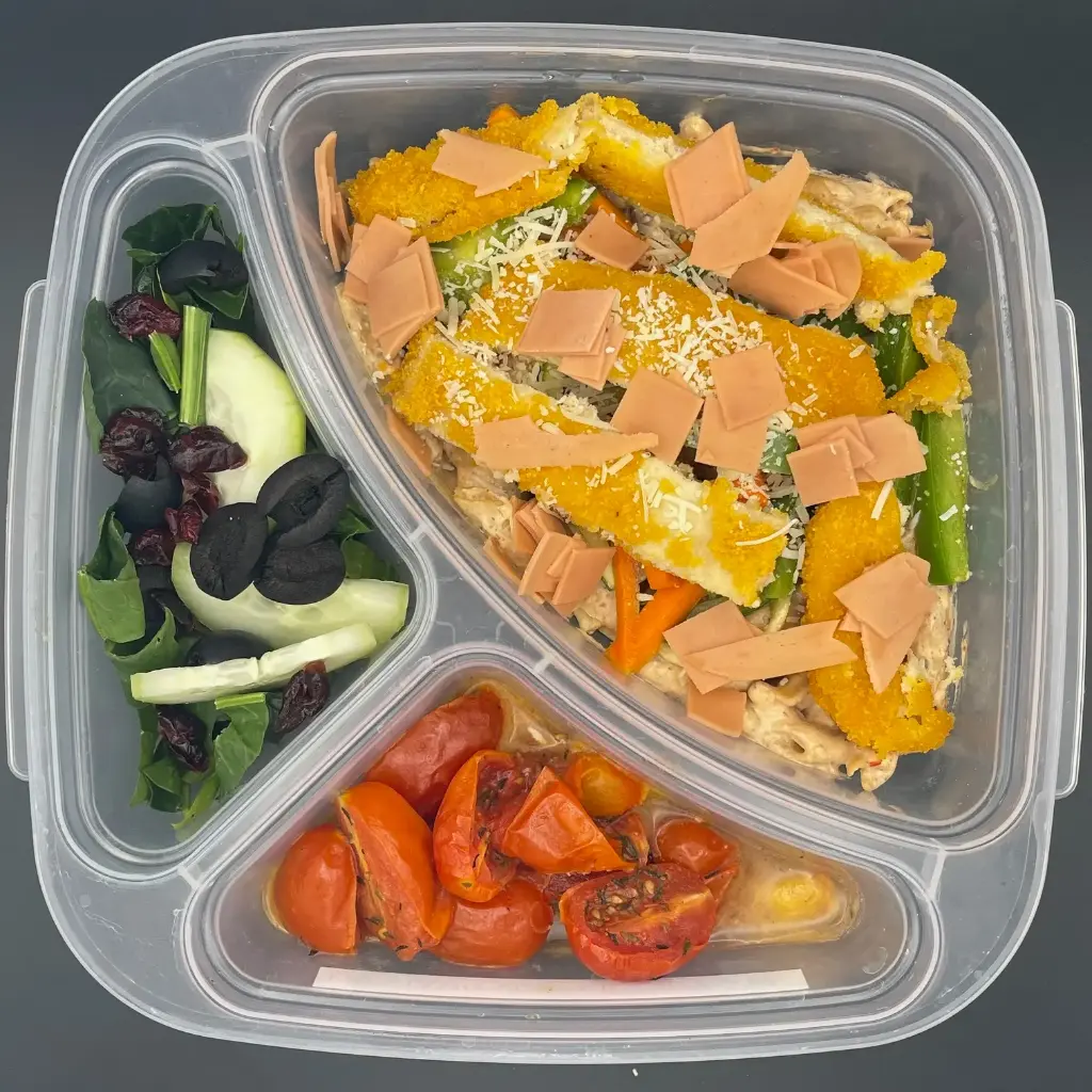 Veggie | Viernes | Cena | Pasta de chipotle veggie