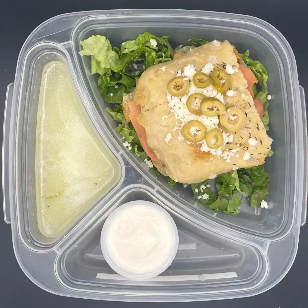 Veggie | Viernes | Desayuno | Focaccia veggie