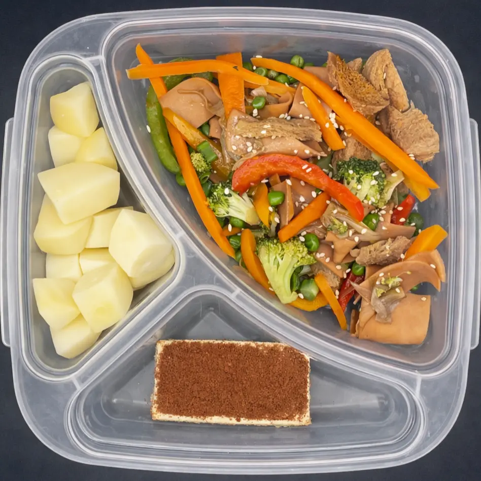 Veggie | Miércoles | Cena | Salteado veggie con verduras