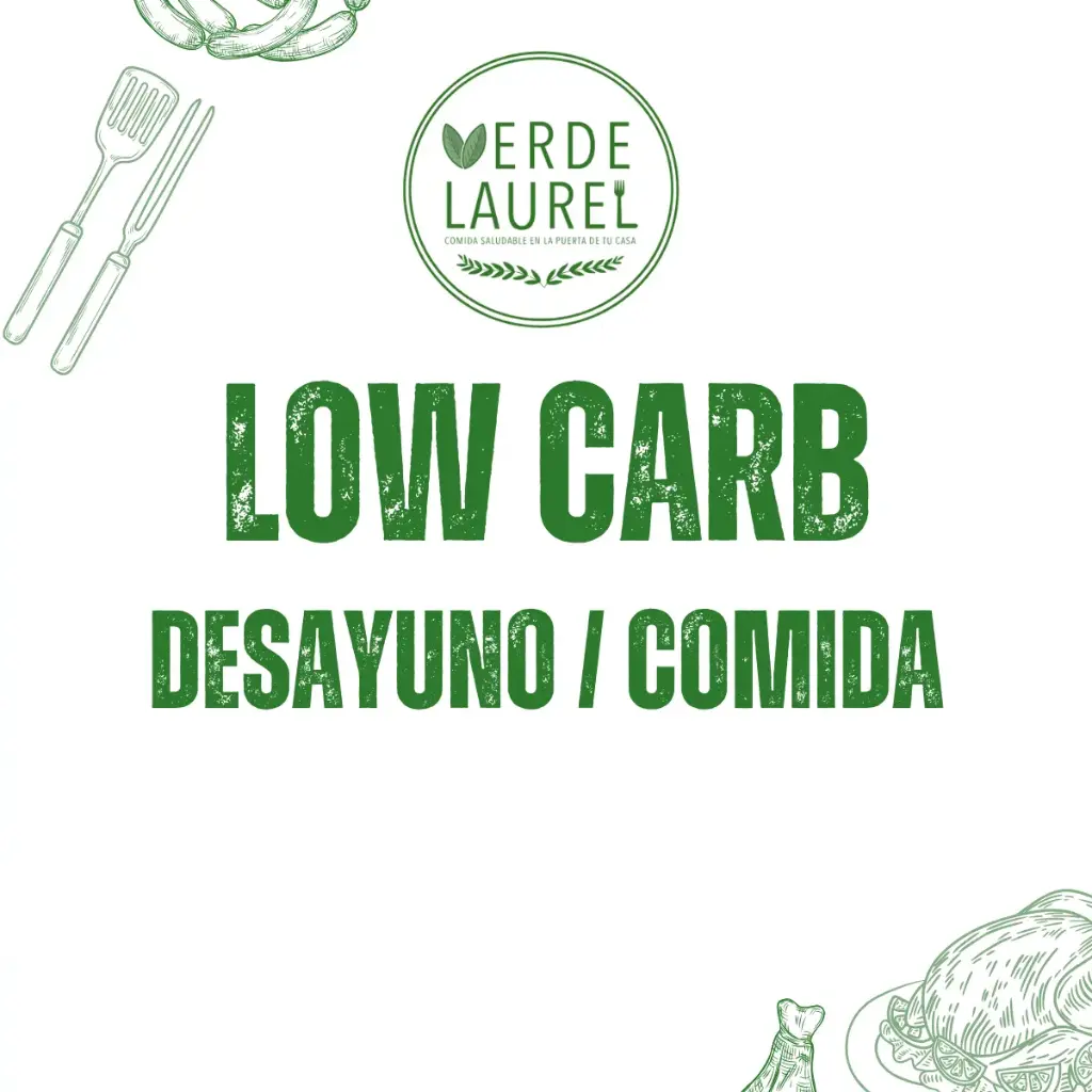 LOW CARB | Plan desayuno/comida