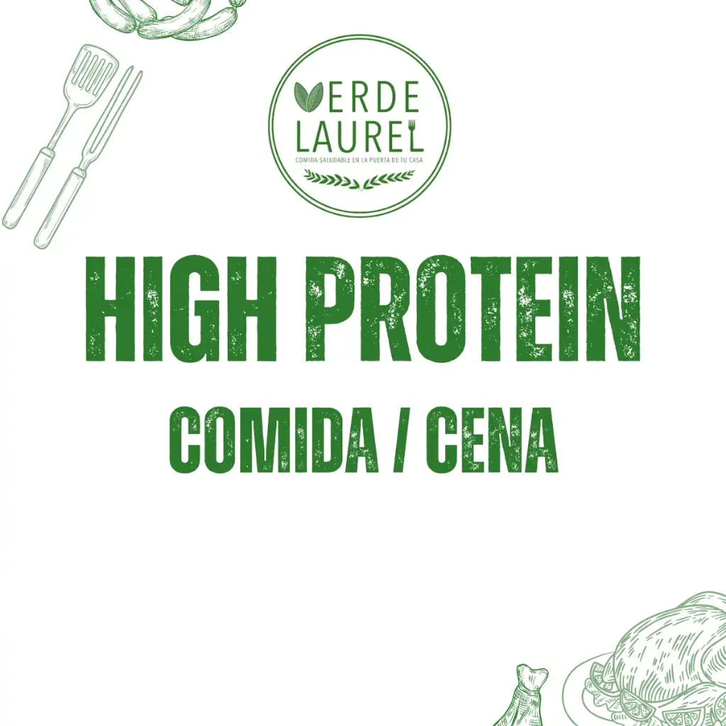 High Protein  | Plan comida/cena
